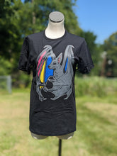 Load image into Gallery viewer, Pride Bat - Pan Pride Short-Sleeve T-Shirt