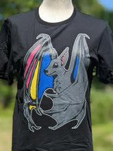 Load image into Gallery viewer, Pride Bat - Pan Pride Short-Sleeve T-Shirt