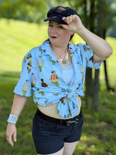 Load image into Gallery viewer, Isssscream Cone Unisex Button Up
