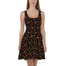 Load image into Gallery viewer, Pumpkin Carving Kit Skater Dress