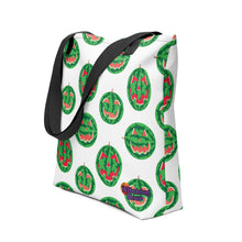 Load image into Gallery viewer, Summer Pumpkins on White Tote bag