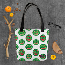 Load image into Gallery viewer, Summer Pumpkins on White Tote bag