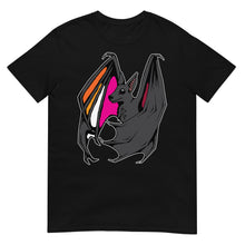 Load image into Gallery viewer, Pride Bat - Lesbian Pride Short-Sleeve T-Shirt