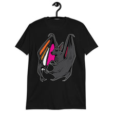 Load image into Gallery viewer, Pride Bat - Lesbian Pride Short-Sleeve T-Shirt