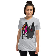 Load image into Gallery viewer, Pride Bat - Lesbian Pride Short-Sleeve T-Shirt