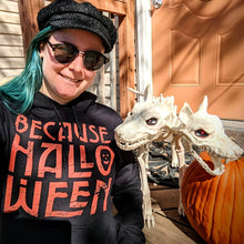 Load image into Gallery viewer, Because Halloween Hoodie