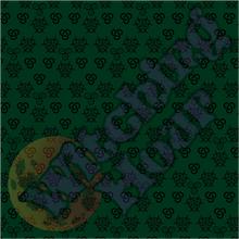 Load image into Gallery viewer, Triskele Skater Dress Dark Green & Black