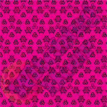 Load image into Gallery viewer, Triskele Skater Dress Pink & Black