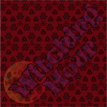 Load image into Gallery viewer, Triskele Skater Dress Red & Black