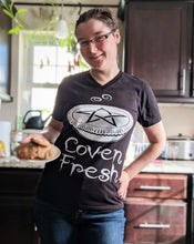 Load image into Gallery viewer, Coven Fresh Unisex Short Sleeve V-Neck T-Shirt