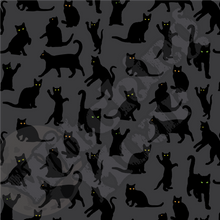 Load image into Gallery viewer, Playful Black Cats Plus Size Leggings Grey