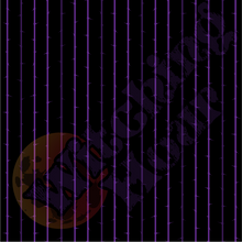 Load image into Gallery viewer, Thorn Stripe Leggings in Black & Purple