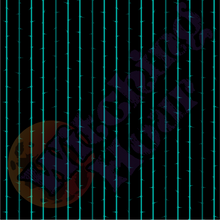 Load image into Gallery viewer, Thorn Stripe Leggings in Black & Teal