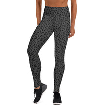 Load image into Gallery viewer, Playful Black Cats Leggings Grey