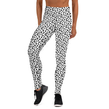 Load image into Gallery viewer, Playful Black Cats Leggings White