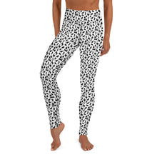 Load image into Gallery viewer, Playful Black Cats Leggings White
