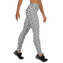Load image into Gallery viewer, Playful Black Cats Leggings White