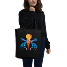 Load image into Gallery viewer, Raven CrossBones Eco Tote Bag