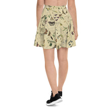Load image into Gallery viewer, Vintage Insect Illustrations Skater Skirt