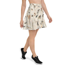 Load image into Gallery viewer, Vintage British Bird Illustrations Skater Skirt