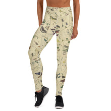 Load image into Gallery viewer, Vintage Insect Illustrations Yoga Leggings