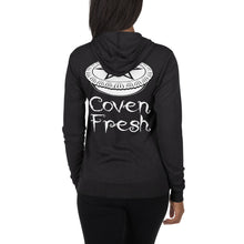 Load image into Gallery viewer, Coven Fresh Unisex zip hoodie