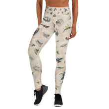 Load image into Gallery viewer, Vintage Jamaican Bird Illustrations Yoga Leggings
