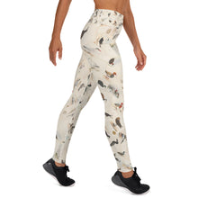 Load image into Gallery viewer, Vintage British Bird Illustrations Yoga Leggings