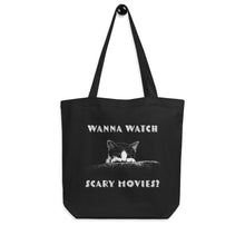 Load image into Gallery viewer, Scary Movie Kitty Eco Tote Bag