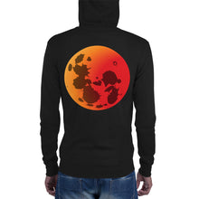 Load image into Gallery viewer, Blood Moon zip hoodie