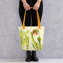 Load image into Gallery viewer, Vintage Pitcher Plant Illustrations Tote bag