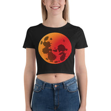 Load image into Gallery viewer, Blood Moon Crop Tee