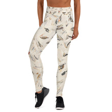 Load image into Gallery viewer, Vintage British Bird Illustrations Yoga Leggings