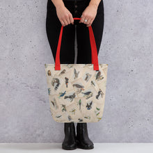 Load image into Gallery viewer, Vintage Jamaican Bird Illustrations Tote bag