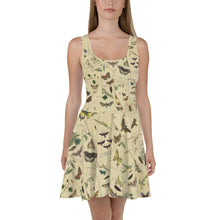 Load image into Gallery viewer, Vintage Insect Illustrations Skater Dress