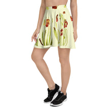 Load image into Gallery viewer, Vintage Pitcher Plant Illustrations Skater Skirt