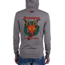 Load image into Gallery viewer, Krampus is Coming Unisex zip hoodie