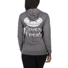 Load image into Gallery viewer, Coven Fresh Unisex zip hoodie