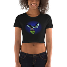 Load image into Gallery viewer, Night Flight Agave Bat Crop Tee