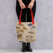 Load image into Gallery viewer, Vintage Fungi Illustrations Tote bag