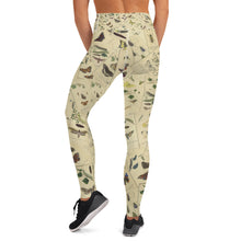Load image into Gallery viewer, Vintage Insect Illustrations Yoga Leggings