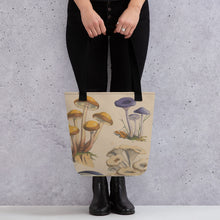 Load image into Gallery viewer, Vintage Fungi Illustrations Tote bag