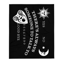 Load image into Gallery viewer, Someone To Talk To: Ouija Board Throw Blanket