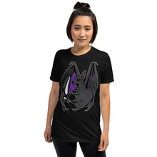 Load image into Gallery viewer, Pride Bat - Ace Pride Short-Sleeve T-Shirt