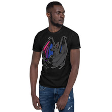 Load image into Gallery viewer, Pride Bat - Bi Pride Short-Sleeve T-Shirt