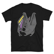 Load image into Gallery viewer, Pride Bat - NonBinary Pride Short-Sleeve T-Shirt