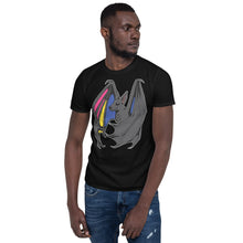Load image into Gallery viewer, Pride Bat - Pan Pride Short-Sleeve T-Shirt
