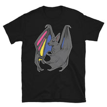 Load image into Gallery viewer, Pride Bat - Pan Pride Short-Sleeve T-Shirt