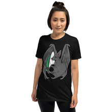 Load image into Gallery viewer, Pride Bat - Agender Pride Short-Sleeve T-Shirt