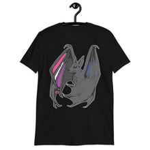 Load image into Gallery viewer, Pride Bat - Gender Fluid Pride Short-Sleeve T-Shirt